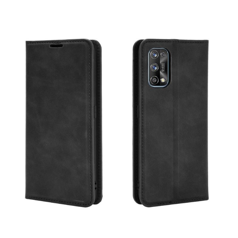 Flipové Pouzdro Na Realme 7 Pro Obchodní Retro
