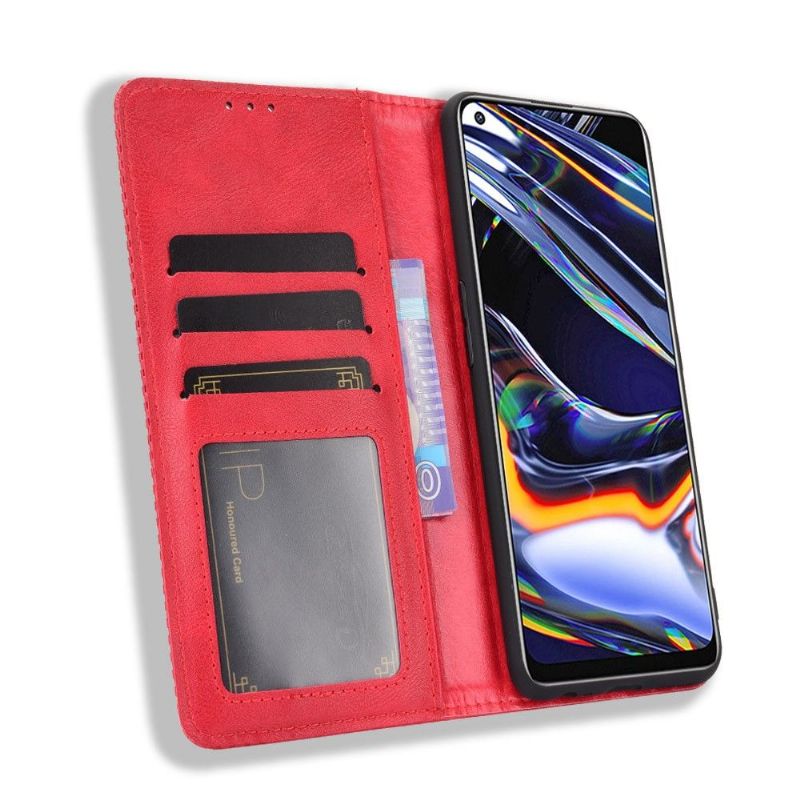 Kožené Pouzdro Na Realme 7 Pro Kožený Styl Cirénius