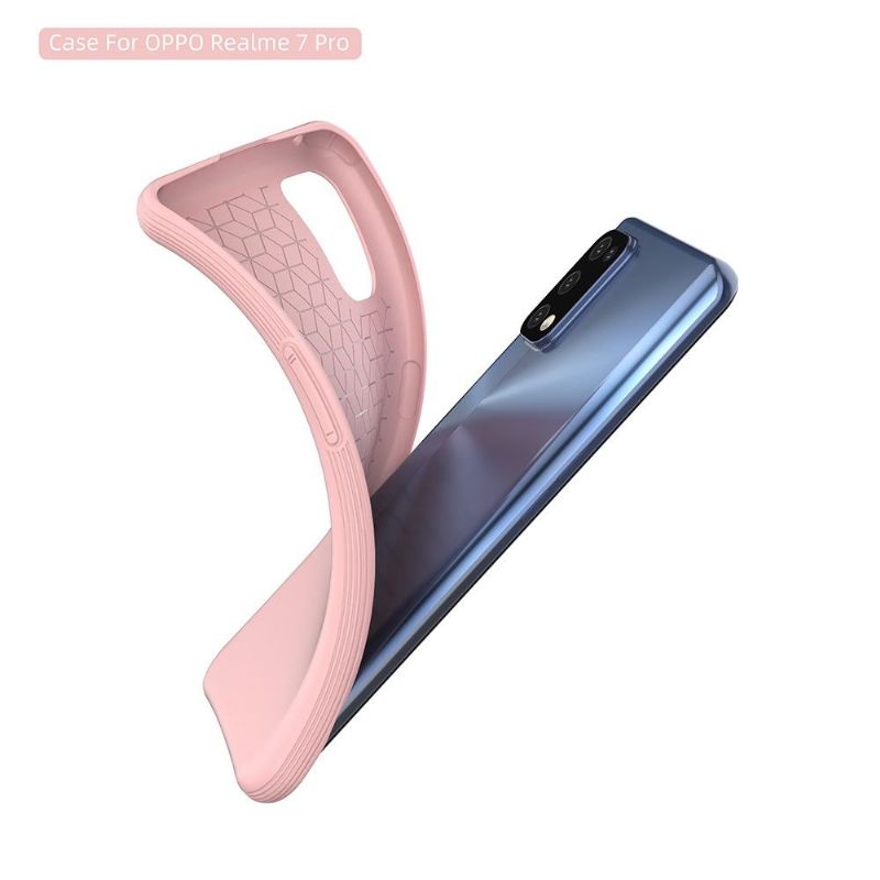 Kryt Na Realme 7 Pro Ochranný Jednoduchý Silikon