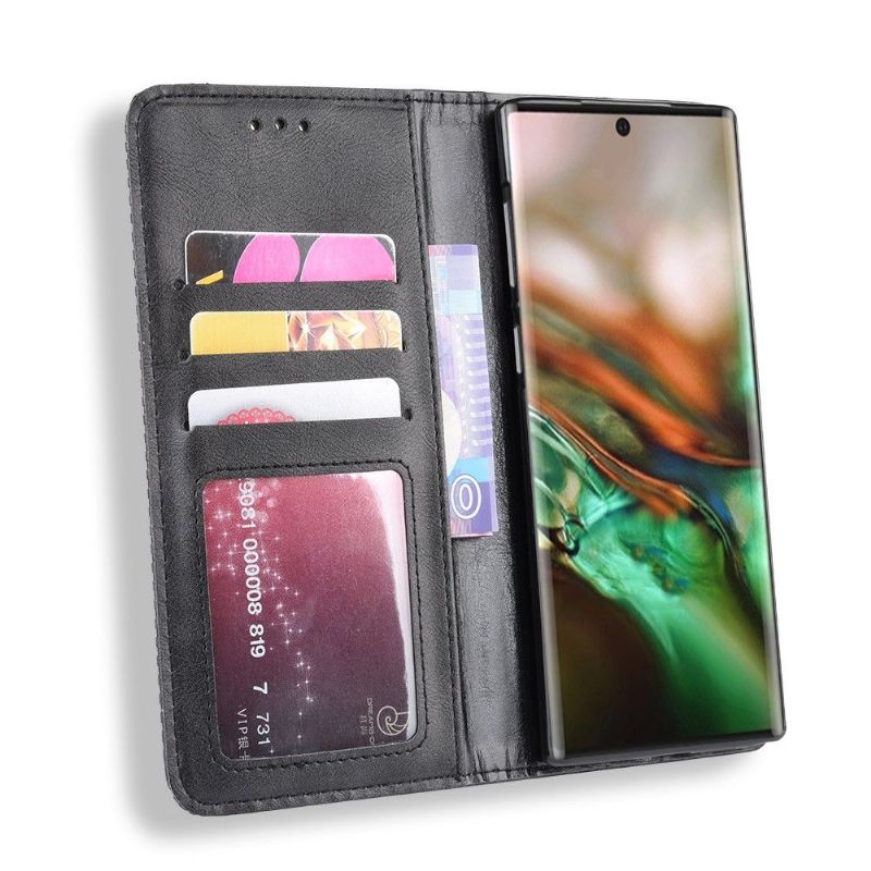 Flipové Pouzdro Na Samsung Galaxy Note 10 Kůže Ve Stylu Cirénius