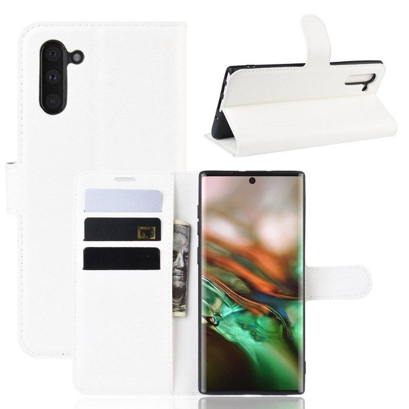 Flipové Pouzdro Na Samsung Galaxy Note 10 Peněženkové Pouzdro Styl Kůže
