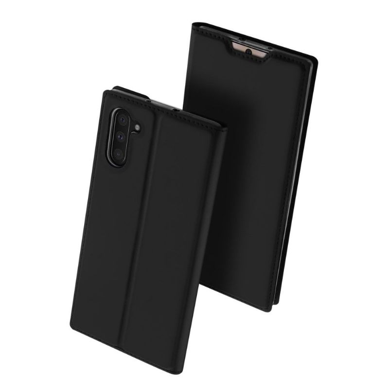 Flipové Pouzdro Na Samsung Galaxy Note 10 Saténový Povlak