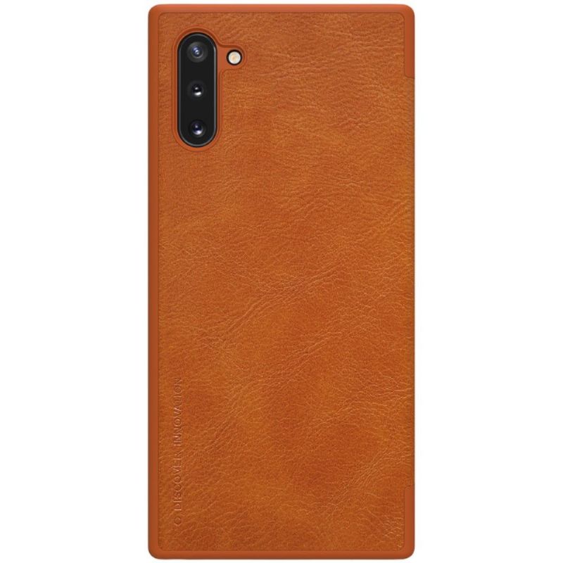 Flipové Pouzdro Na Samsung Galaxy Note 10 Umělá Kůže Nillkin Qin