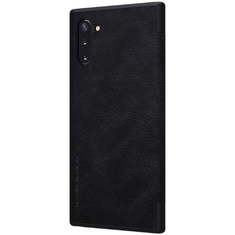Flipové Pouzdro Na Samsung Galaxy Note 10 Umělá Kůže Nillkin Qin