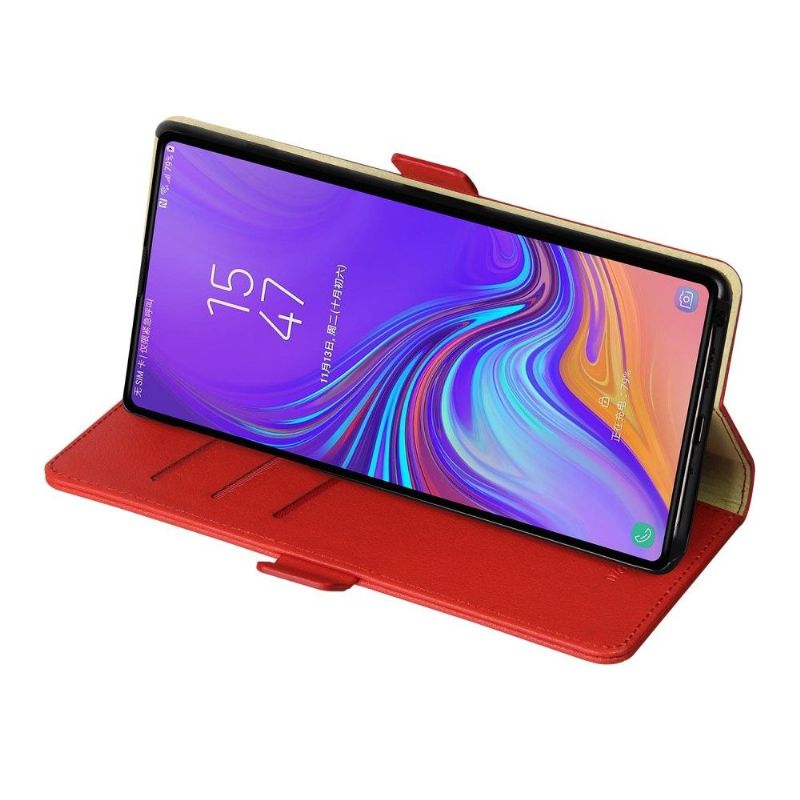 Kožené Pouzdro Na Samsung Galaxy Note 10 Imitace Kůže L'arthus