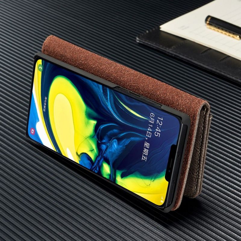 Kryt Flipové Pouzdro Na Samsung Galaxy Note 10 Peněženkové Pouzdro S Odnímatelným Pláštěm