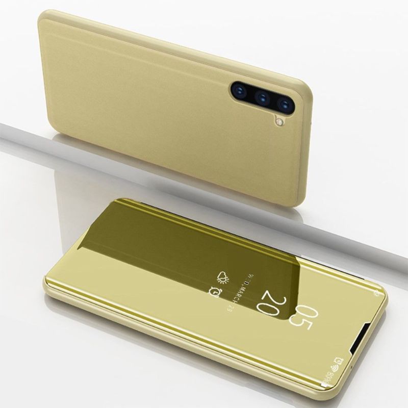 Kryt Na Samsung Galaxy Note 10 Flipové Pouzdro Zrcadlový Efekt