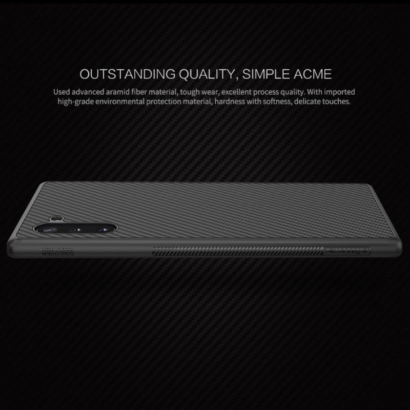 Kryt Na Samsung Galaxy Note 10 Syntetické Vlákno