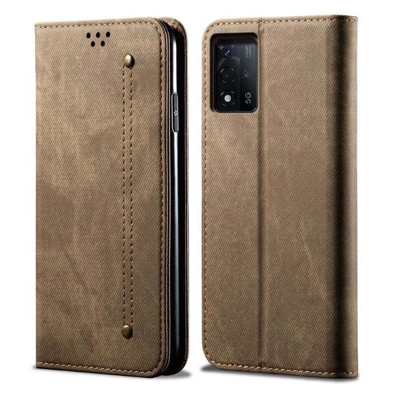 Flipové Pouzdro Na Oppo A74 5G / A54 5G Držitel Karty La Giulia