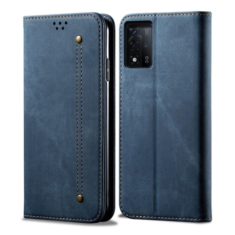 Flipové Pouzdro Na Oppo A74 5G / A54 5G Držitel Karty La Giulia