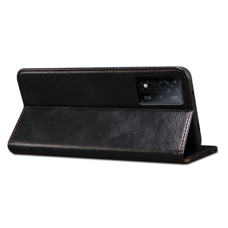 Flipové Pouzdro Na Oppo A74 5G / A54 5G Ernestine Odkryté Švy