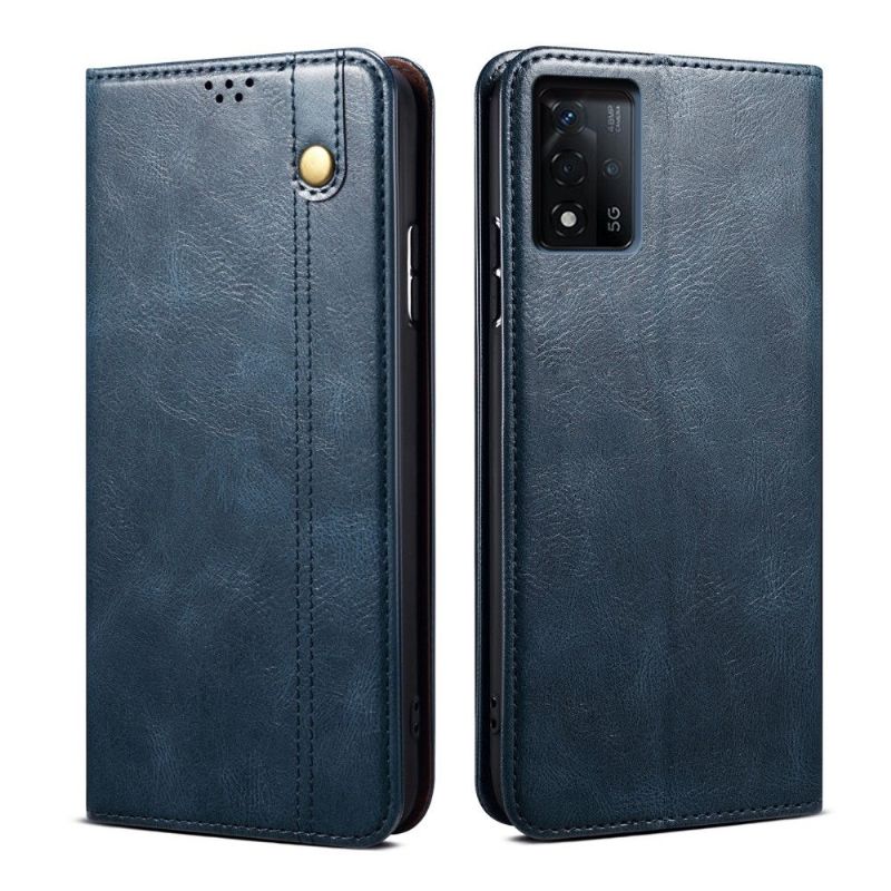 Flipové Pouzdro Na Oppo A74 5G / A54 5G Ernestine Odkryté Švy