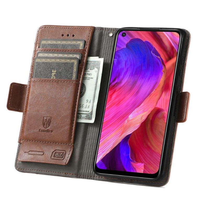 Flipové Pouzdro Na Oppo A74 5G / A54 5G Kožené Pouzdro Flip Business