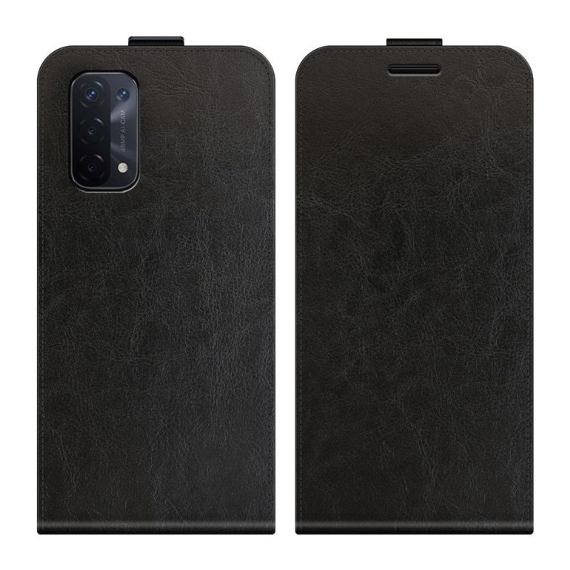 Flipové Pouzdro Na Oppo A74 5G / A54 5G Kožené Pouzdro Vertikální Umělá Kůže