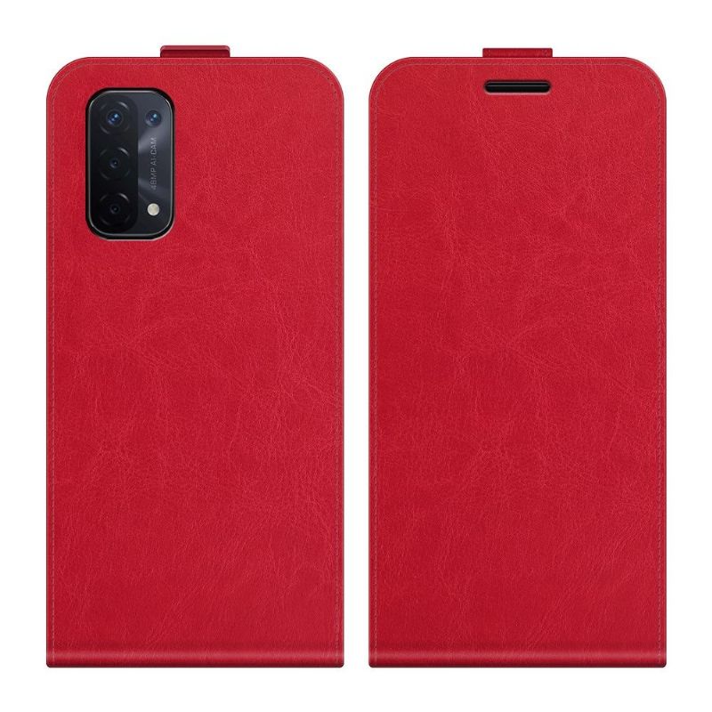 Flipové Pouzdro Na Oppo A74 5G / A54 5G Kožené Pouzdro Vertikální Umělá Kůže