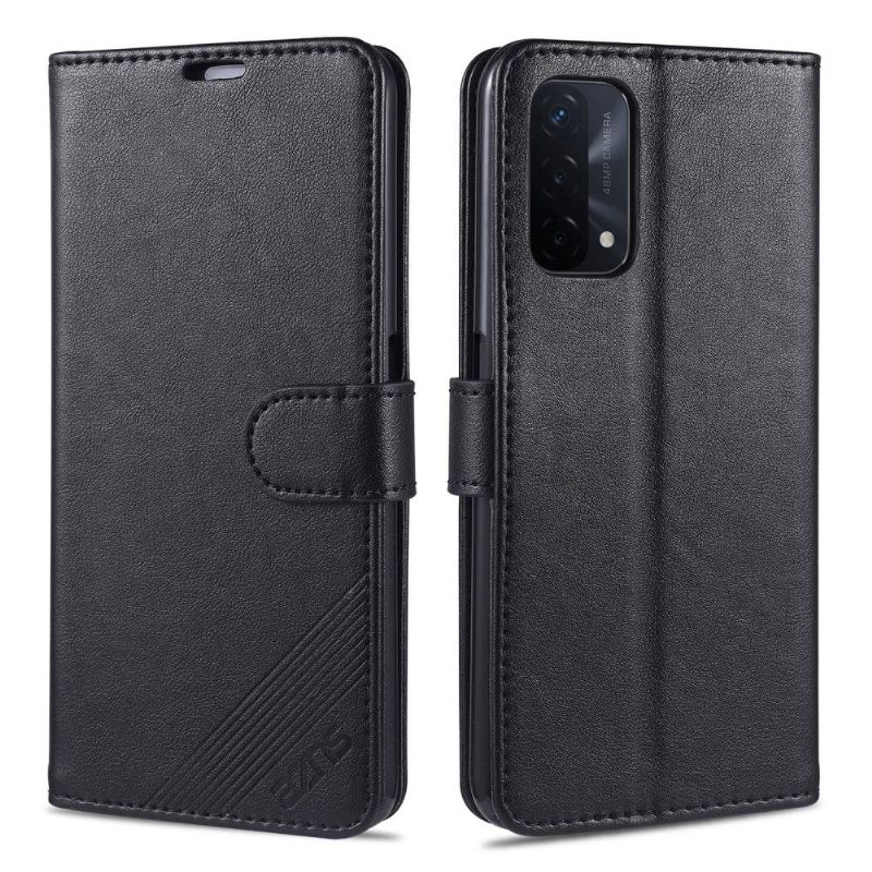 Flipové Pouzdro Na Oppo A74 5G / A54 5G Umělá Kůže Azns