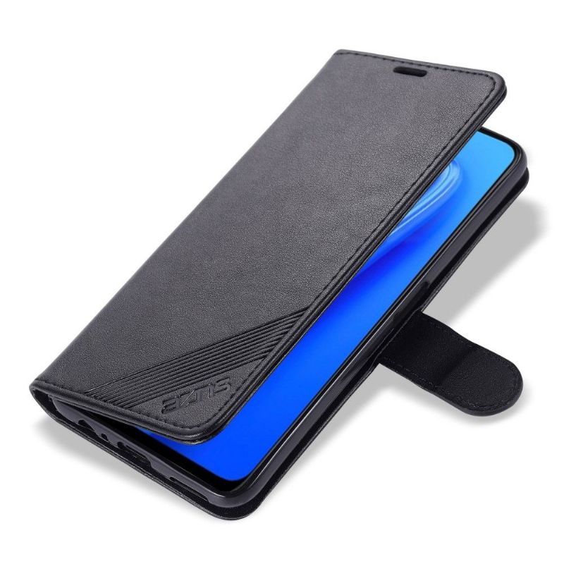 Flipové Pouzdro Na Oppo A74 5G / A54 5G Umělá Kůže Azns