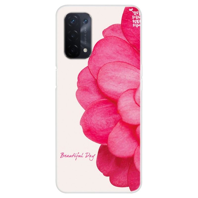 Kryt Na Oppo A74 5G / A54 5G Krásný Denní Květ