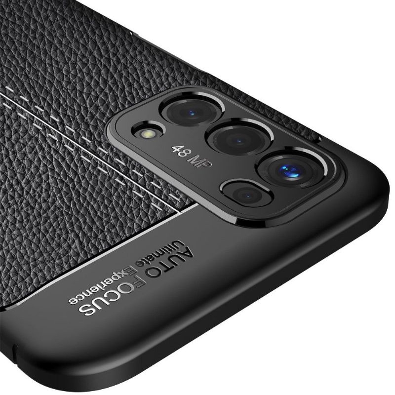 Kryt Na Oppo A74 5G / A54 5G Povrchová Úprava Zrnitým Silikonem