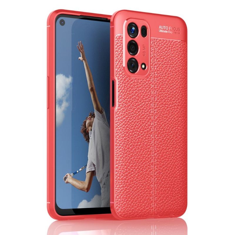 Kryt Na Oppo A74 5G / A54 5G Povrchová Úprava Zrnitým Silikonem