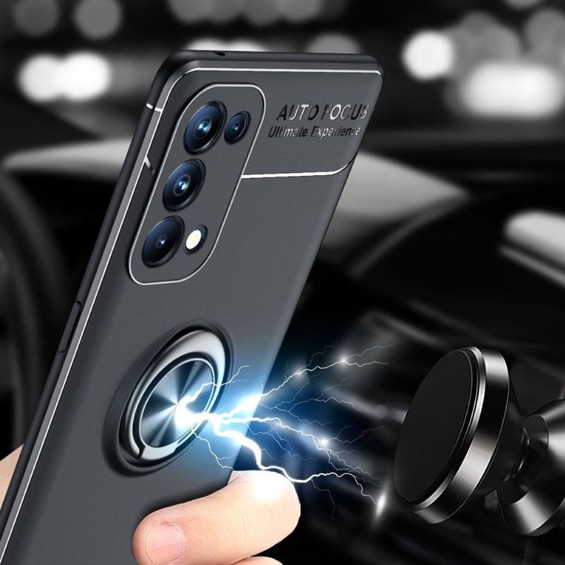 Kryt Na Oppo A74 5G / A54 5G Silikon S Otočnou Podpěrou