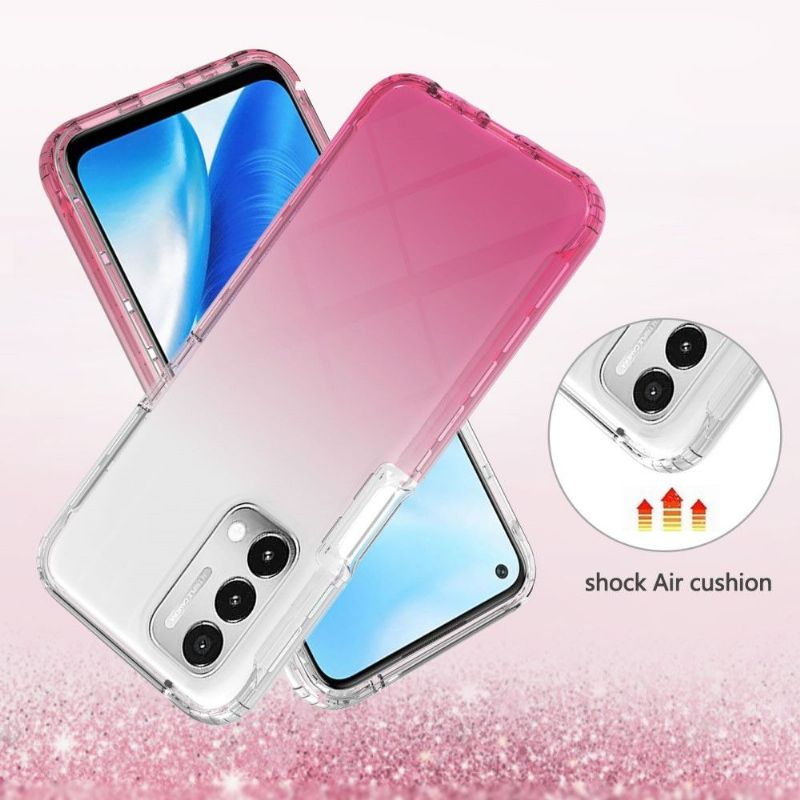 Kryt Na Oppo A74 5G / A54 5G Čistý Gradient Odolný Proti Nárazu
