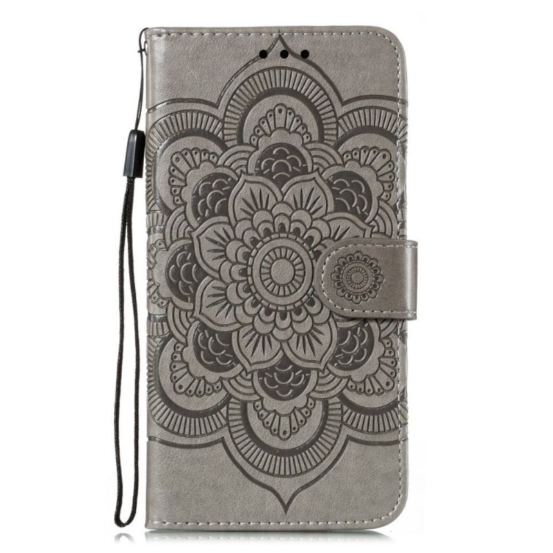 Flipové Pouzdro Na Samsung Galaxy M31 Držák Karty Mandala