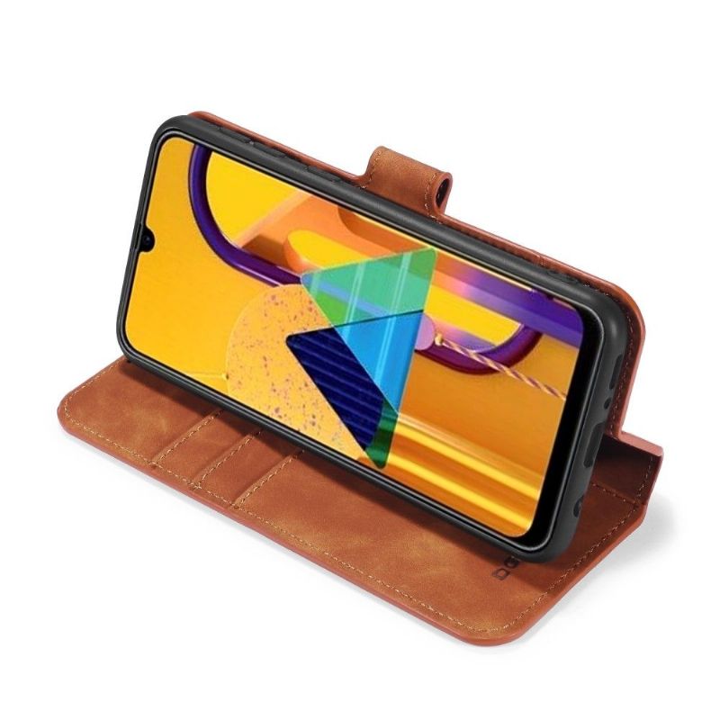 Flipové Pouzdro Na Samsung Galaxy M31 Retro Styl Dg Ming
