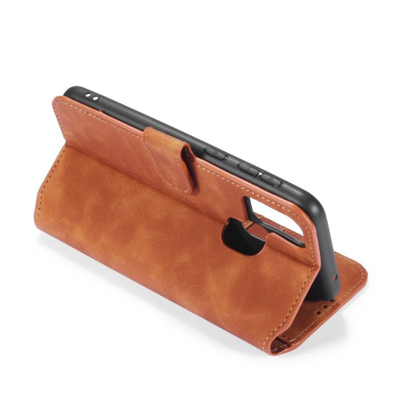 Flipové Pouzdro Na Samsung Galaxy M31 Retro Styl Dg Ming