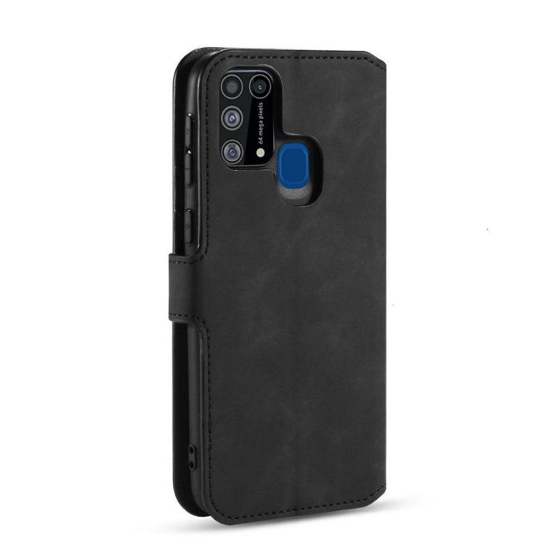 Flipové Pouzdro Na Samsung Galaxy M31 Retro Styl Dg Ming