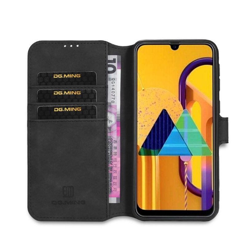 Flipové Pouzdro Na Samsung Galaxy M31 Retro Styl Dg Ming