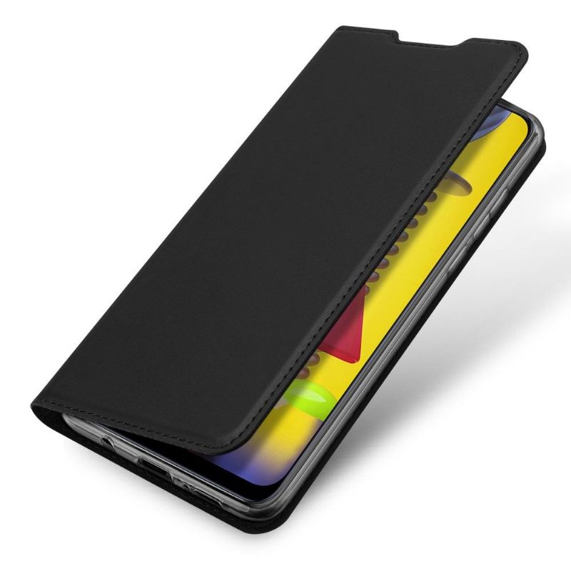 Flipové Pouzdro Na Samsung Galaxy M31 Saténový Povlak