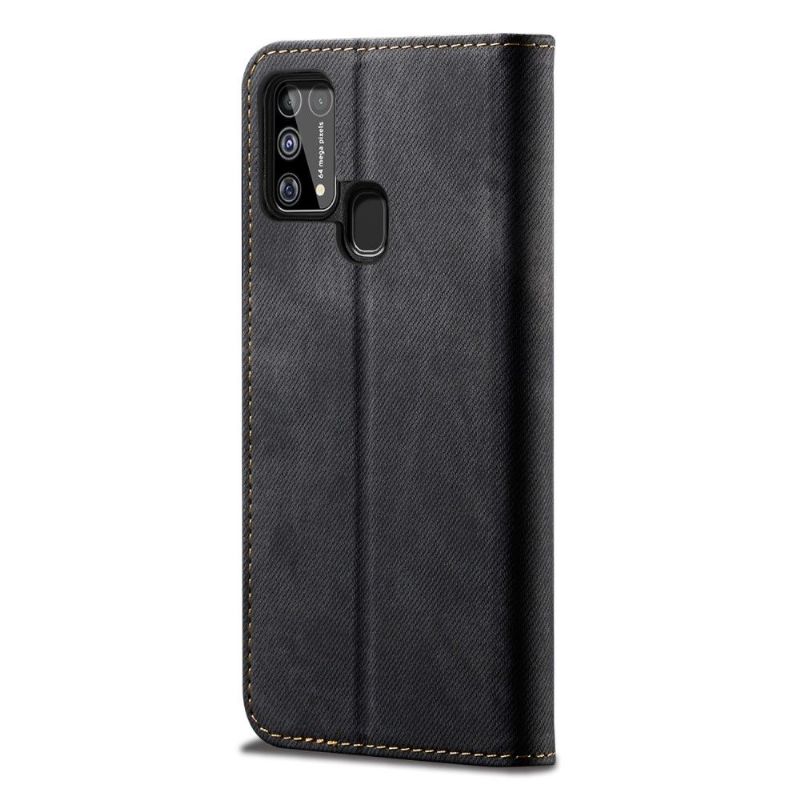 Kožené Pouzdro Na Samsung Galaxy M31 Držitel Karty La Giulia