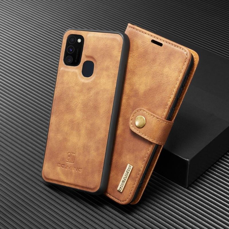 Kryt Flipové Pouzdro Na Samsung Galaxy M31 Ochranný 2v1 Odnímatelné