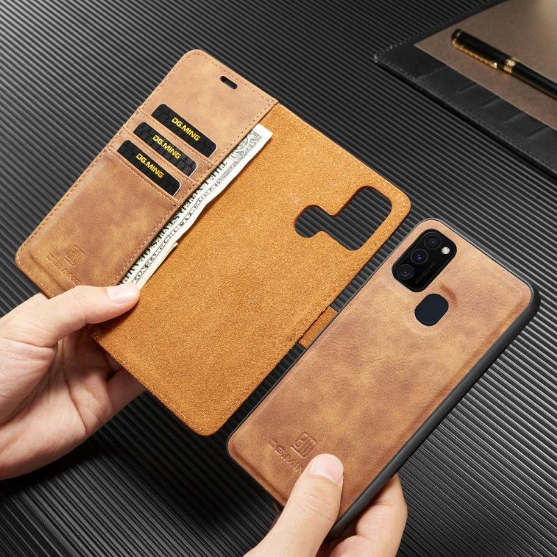 Kryt Flipové Pouzdro Na Samsung Galaxy M31 Ochranný 2v1 Odnímatelné