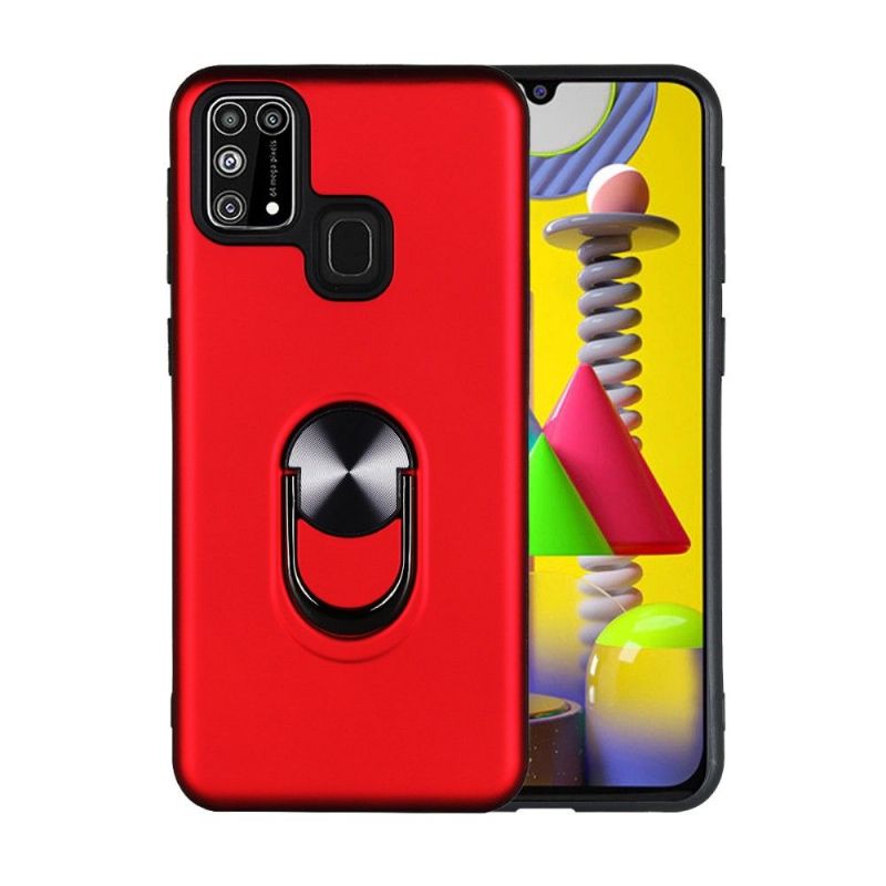 Kryt Na Samsung Galaxy M31 Matný Efekt S Podporou Na Zadní Straně