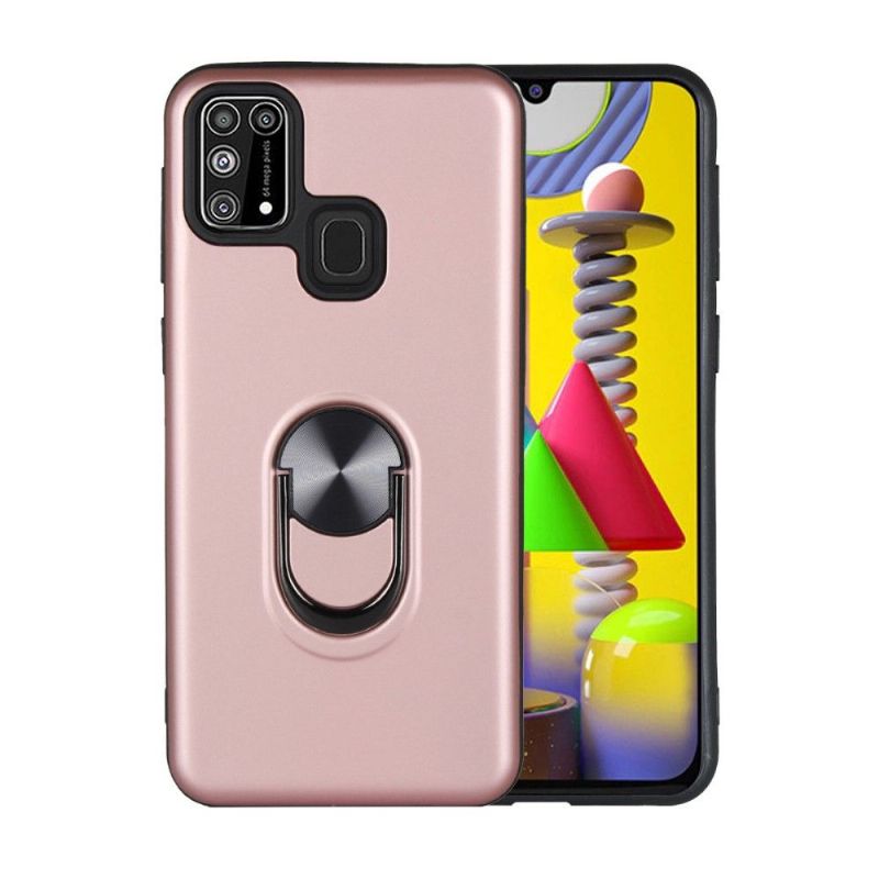Kryt Na Samsung Galaxy M31 Matný Efekt S Podporou Na Zadní Straně
