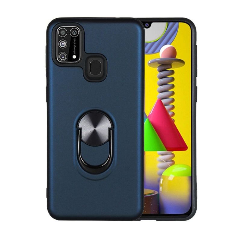 Kryt Na Samsung Galaxy M31 Matný Efekt S Podporou Na Zadní Straně