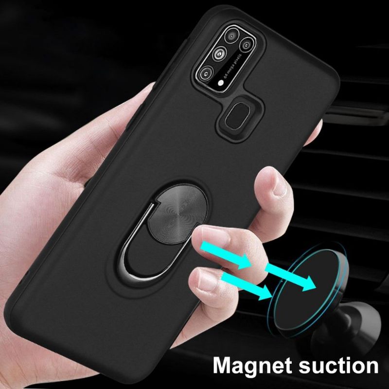 Kryt Na Samsung Galaxy M31 Matný Efekt S Podporou Na Zadní Straně