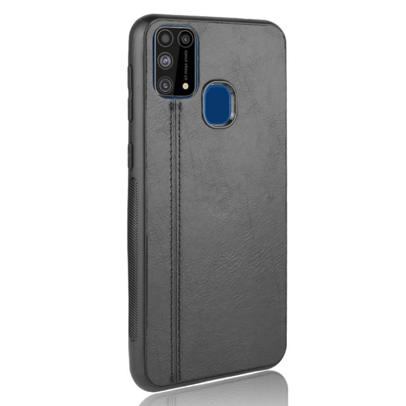Kryt Na Samsung Galaxy M31 Prošívání Koženým Efektem