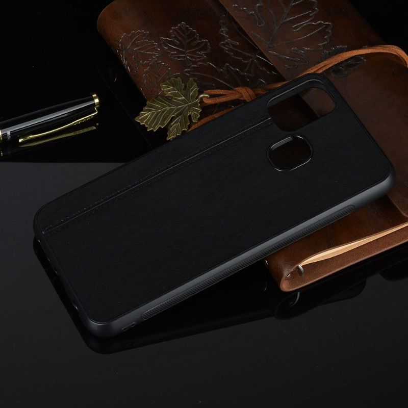 Kryt Na Samsung Galaxy M31 Prošívání Koženým Efektem