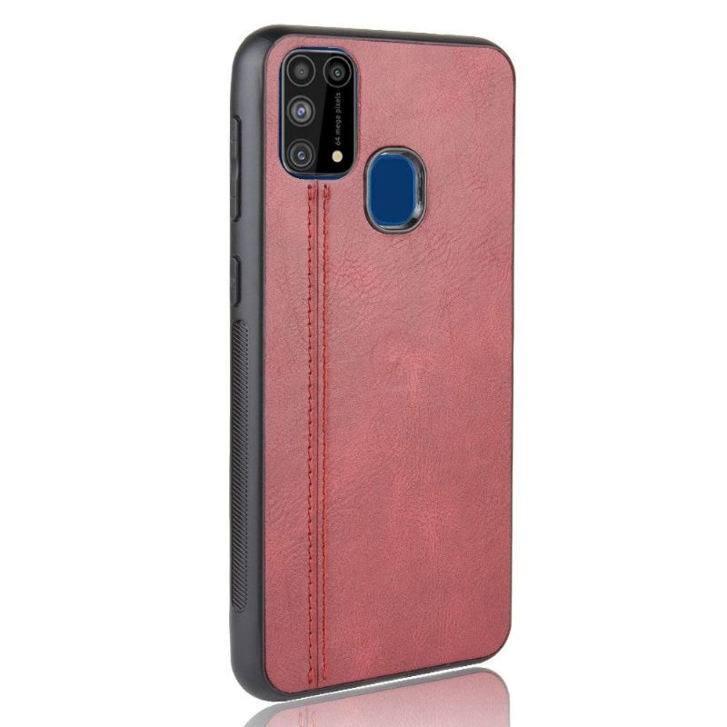 Kryt Na Samsung Galaxy M31 Prošívání Koženým Efektem