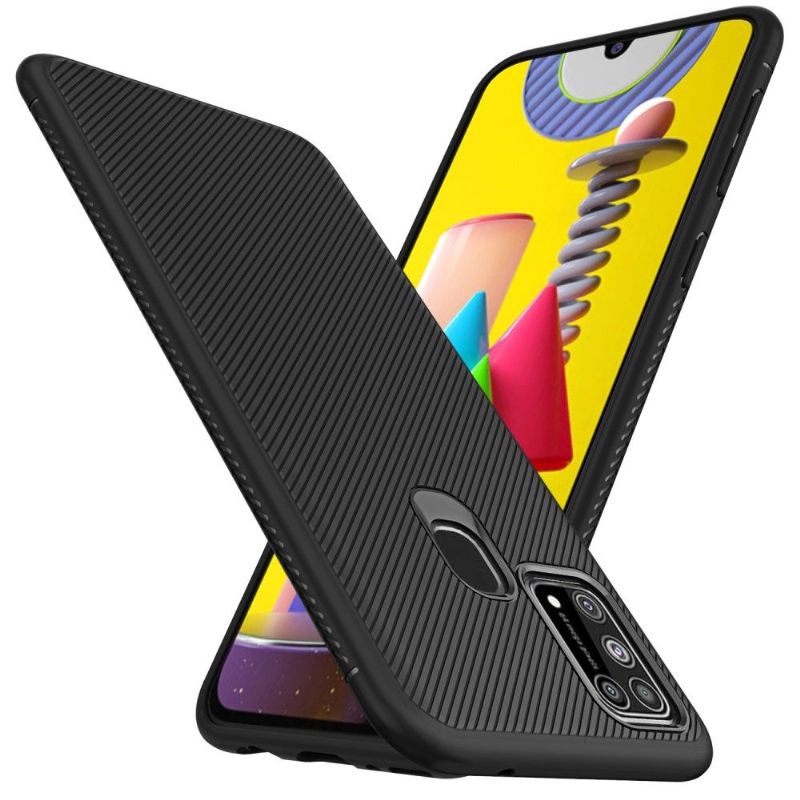 Kryt Na Samsung Galaxy M31 Žebrovaná Efektová Hadice