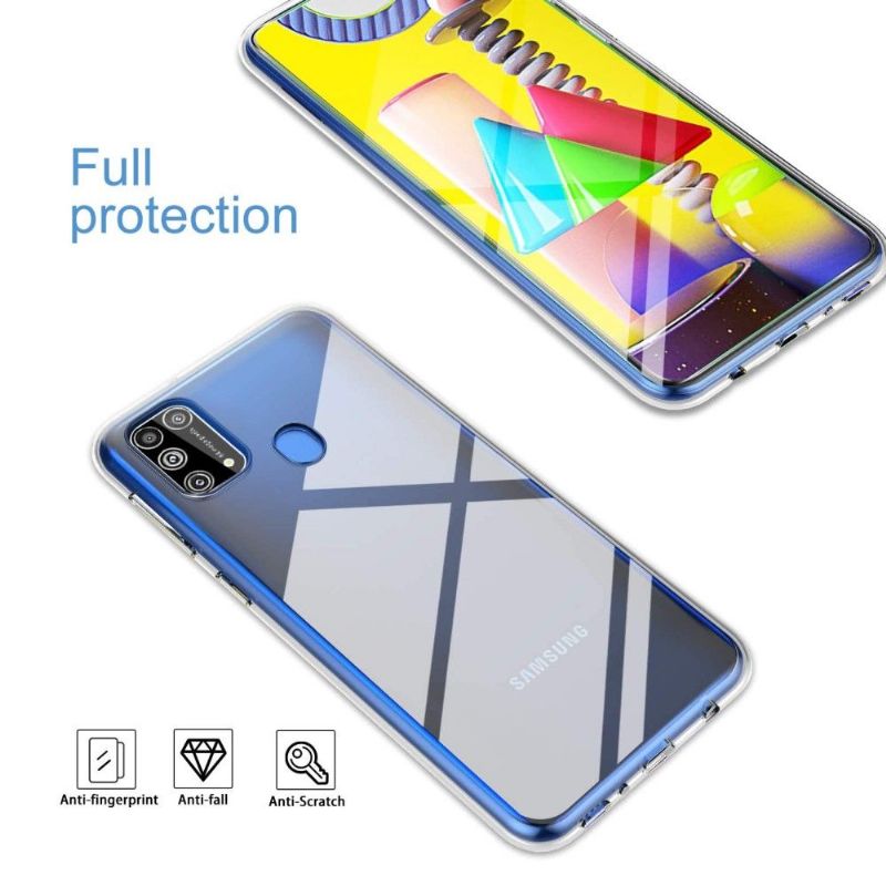 Kryty Na Mobil Na Samsung Galaxy M31 + Ochranná Fólie Z Tvrzeného Skla
