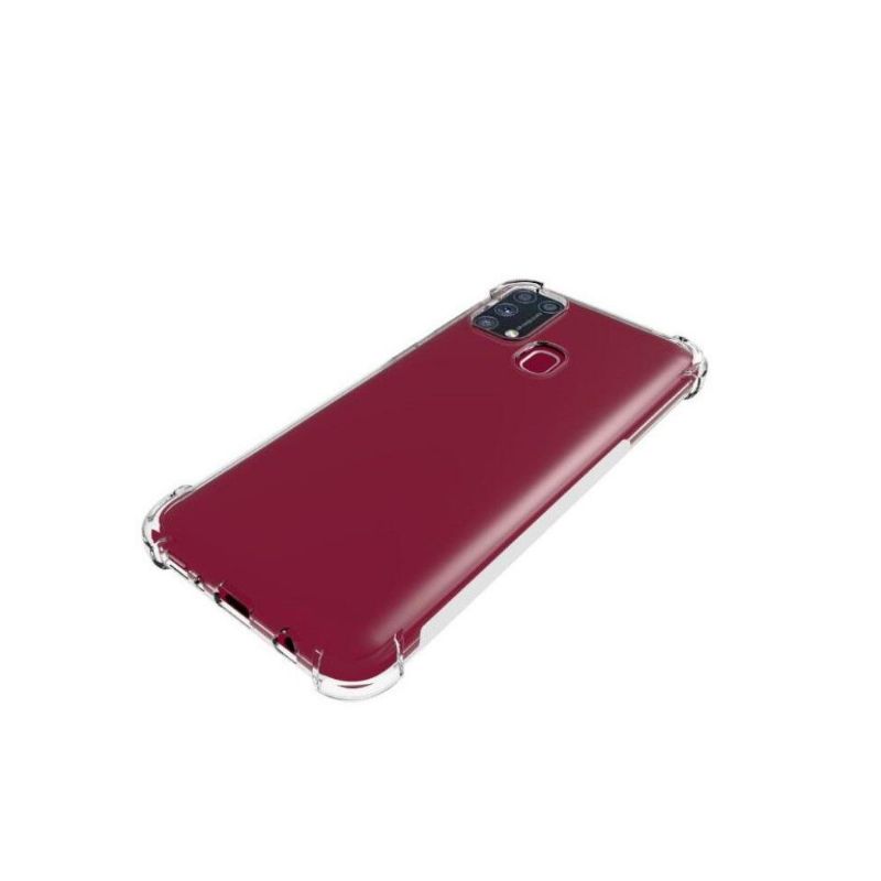 Kryty Na Mobil Na Samsung Galaxy M31 Průhledné Zesílené Rohy