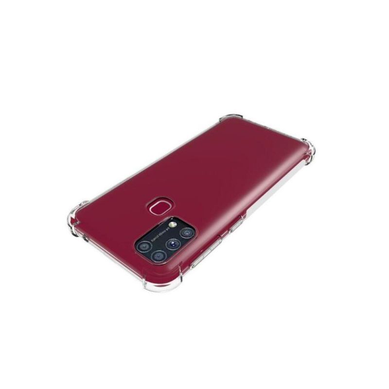 Kryty Na Mobil Na Samsung Galaxy M31 Průhledné Zesílené Rohy