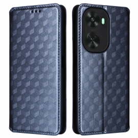 Kožené Pouzdro Folio Huawei Nova 12 Se Diamantový Vzor