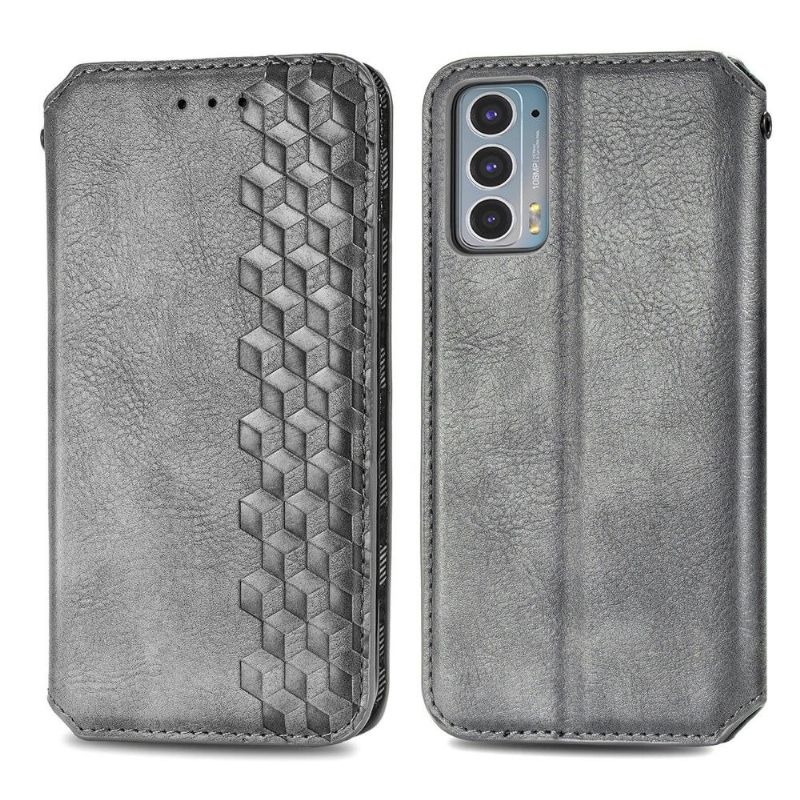 Flipové Pouzdro Na Motorola Edge 20 Držák Karty Kub Design