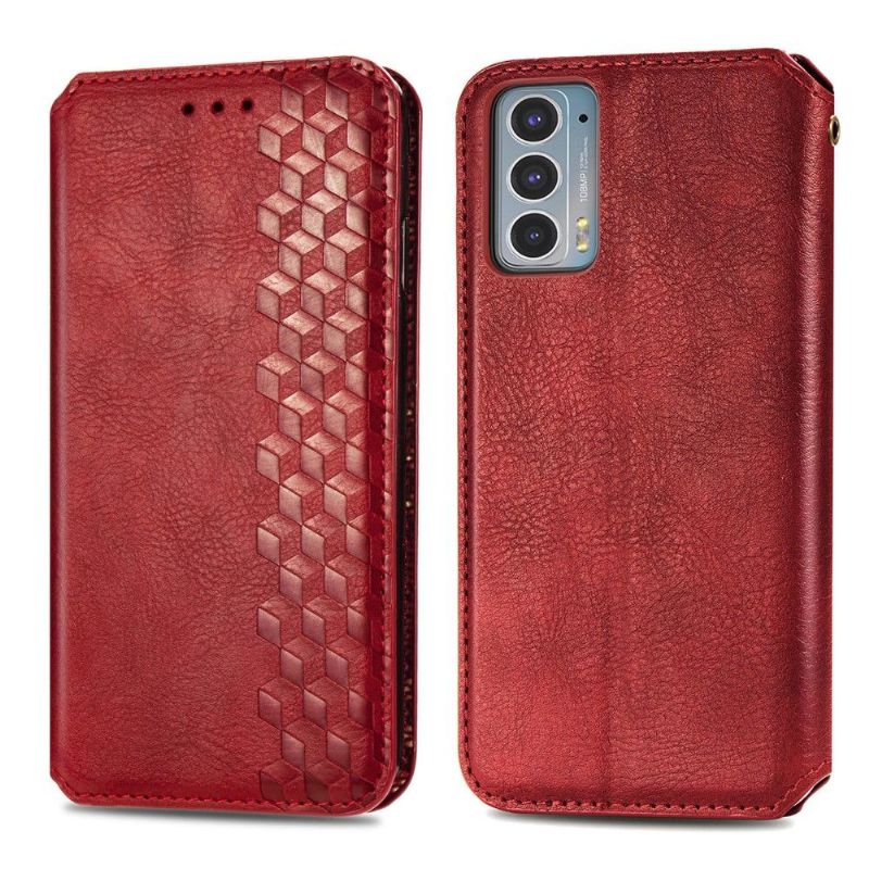 Flipové Pouzdro Na Motorola Edge 20 Držák Karty Kub Design