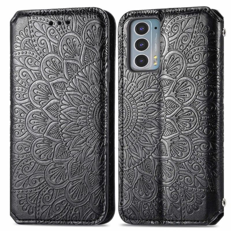 Flipové Pouzdro Na Motorola Edge 20 Kožené Pouzdro Flip Chic Mandala